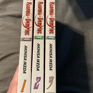 Rosario + Vampire Season II Volumes 1-3